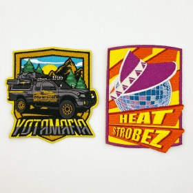 Personalized embroidered badge service for USA resellers